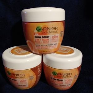 Garnier Skin Active 2in1 facial mask & Scrub